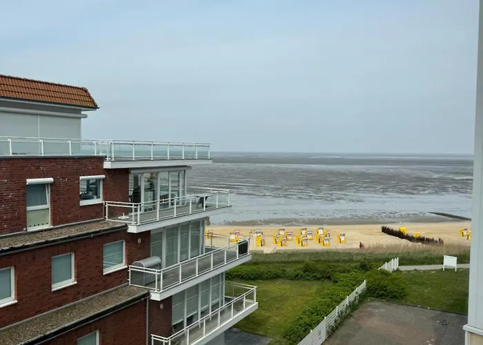 Traumhafte - Direkter Meerblick - 50m Zum In Duhnen In 1a Lage Im Haus Seehuette Cuxhaven
